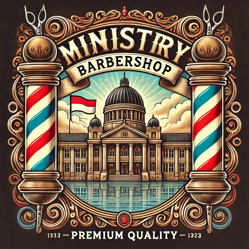 Ministry Barbershop Logo